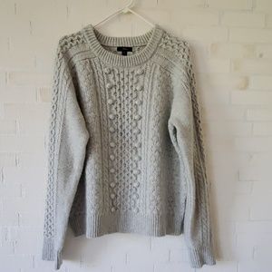 Jcrew gray sweater